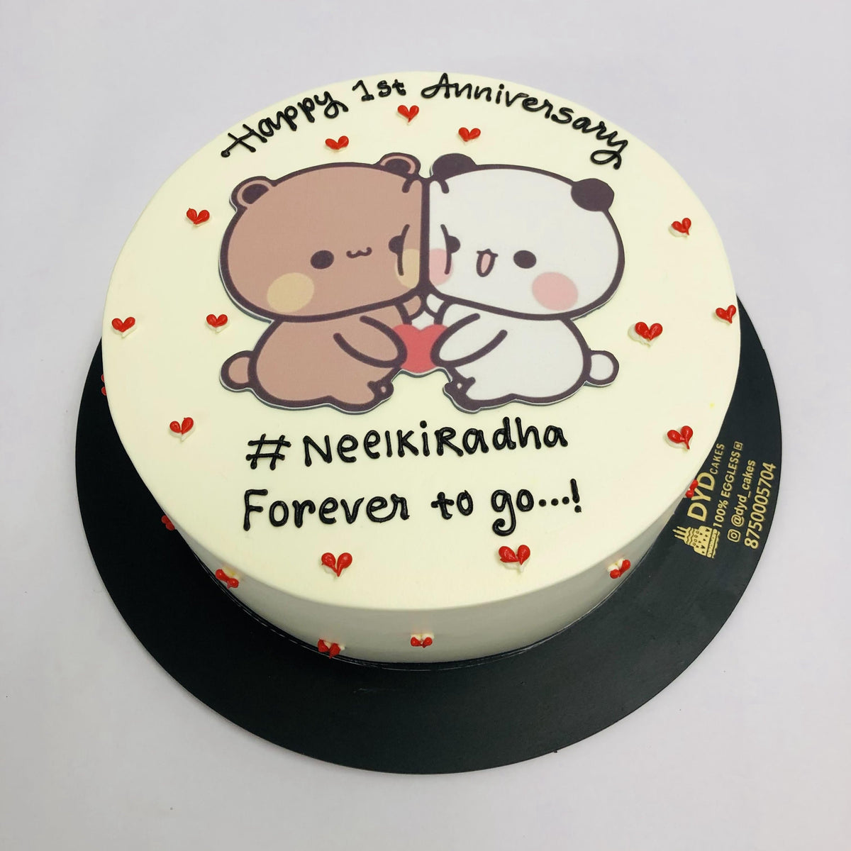 Bubu Dudu Forever To Go Theme Cake