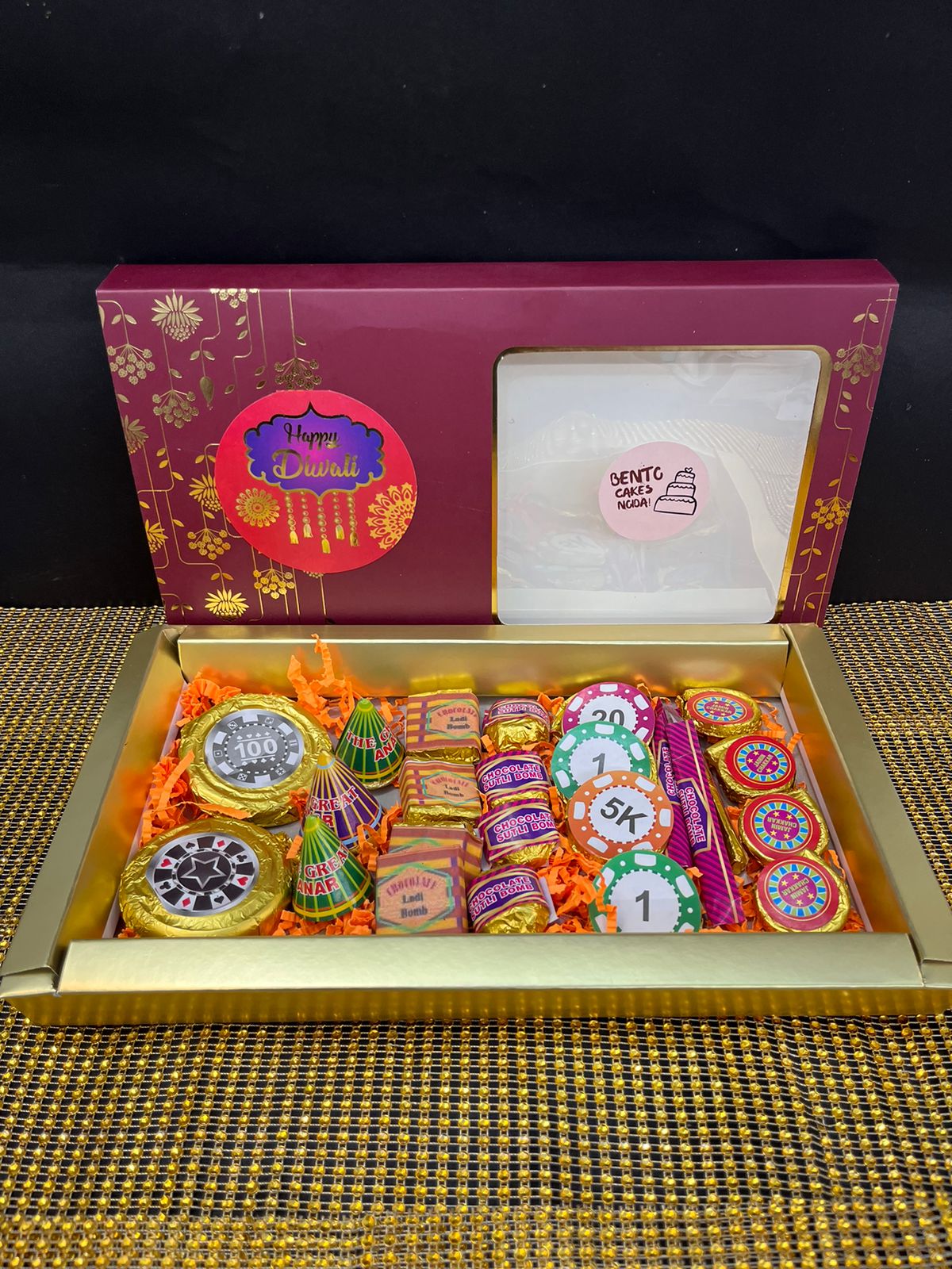 Diwali Crackers Chocolate Box 8