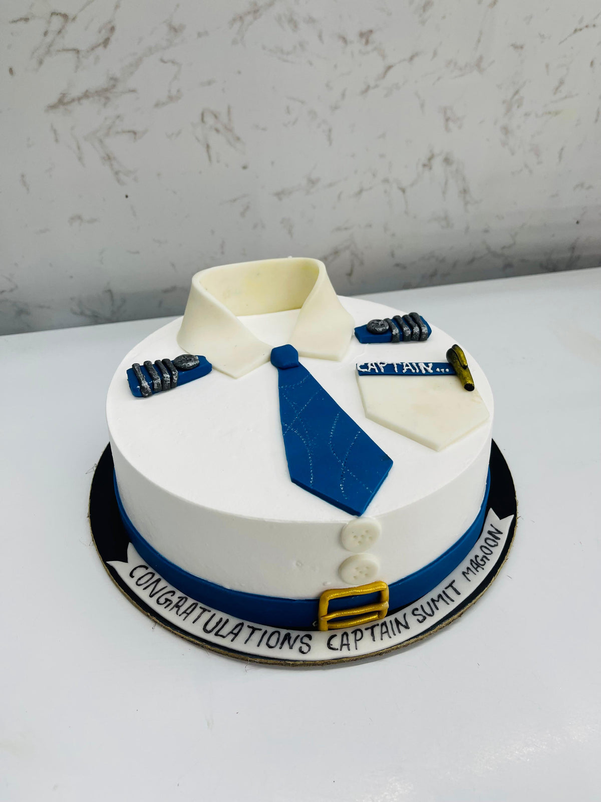 Flight Captain Theme Cake