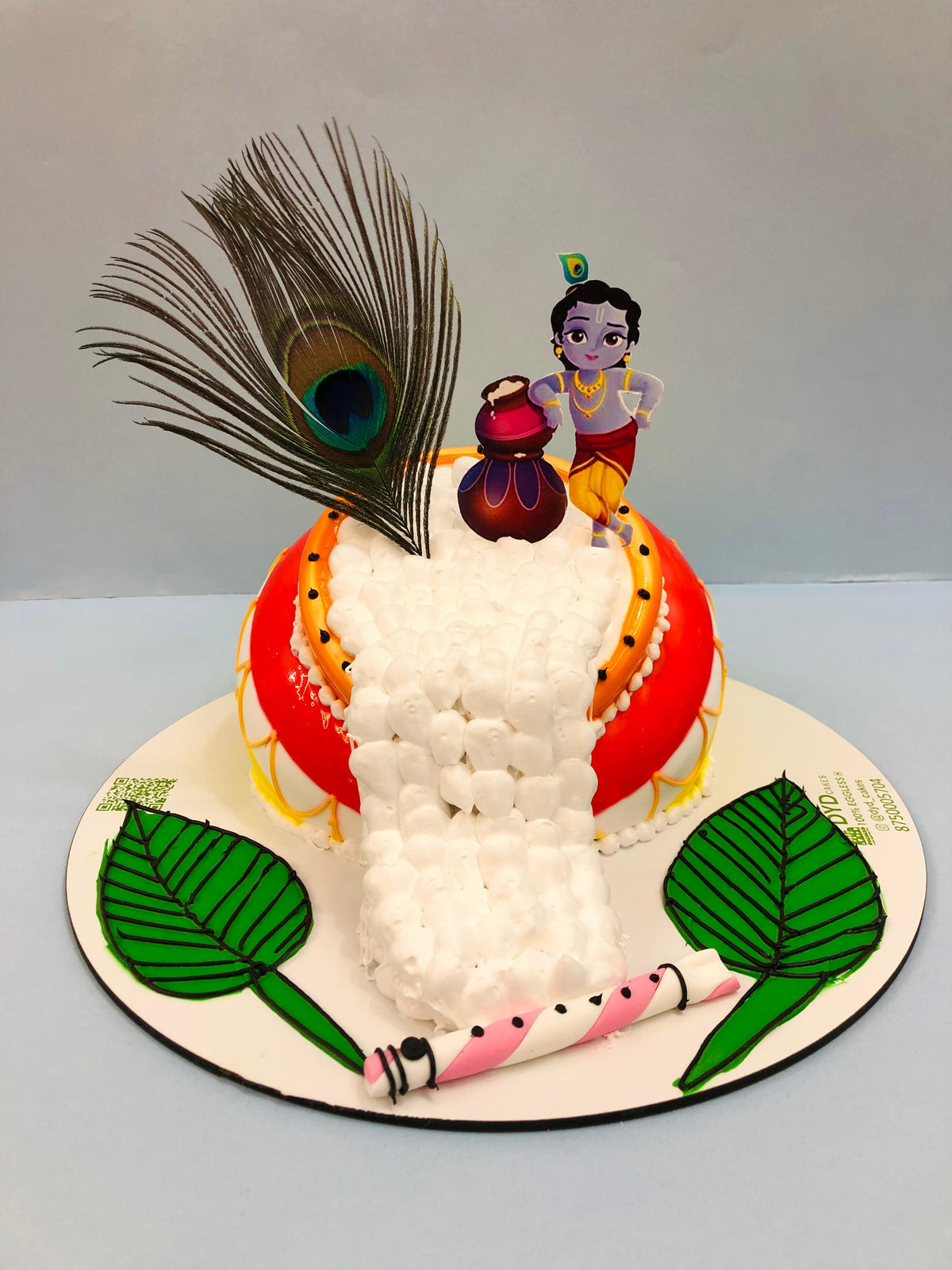 Janmashtami Krishna Matki Cake 5