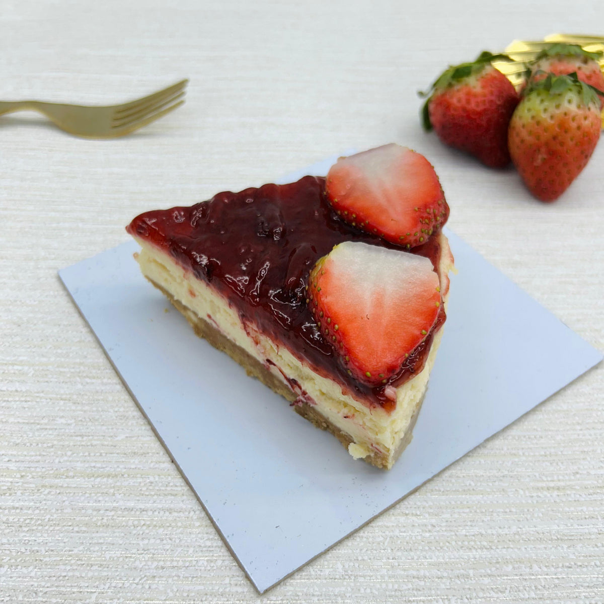 Strawberry Cheesecake Slice