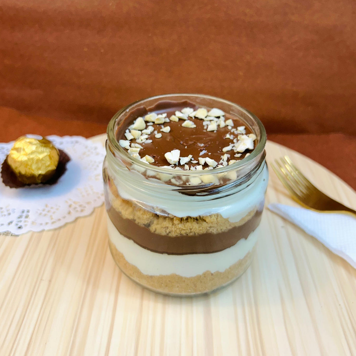 Nutella Cheesecake Jar